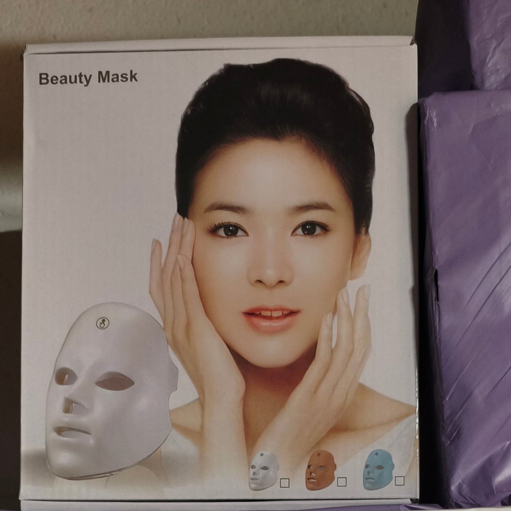 Light Therapy Face Mask 7 Color Changing For Wrinkles, Acne, Aging
